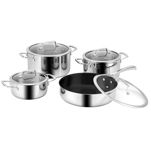 Bộ nồi inox EUROSUN MC1801-LUXURY